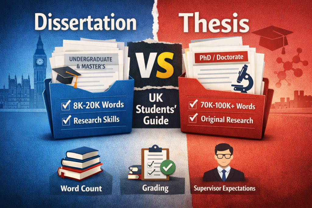 Dissertation vs Thesis: Understanding the Differences